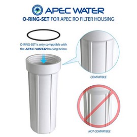 APEC Water Systems O-RING-SET Water Systems O-Ring Set for 10" RO Filter Housings (3 Pack)