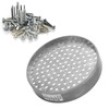 Screw Tray Slotted Tool Storage Holder 127 Holes Zinc Alloy