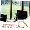 Mipcase Replacement Thermocouple Sensor for Fireplace Thermocouple with Overheat Protection