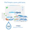 WATERWIPES, Toallitas Húmedas Originales para Bebés, Limpieza y Comodidad, Hipoalergénicas,