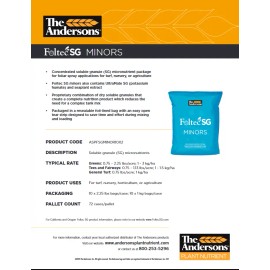 The Andersons Foltec Minors SG  Granular Turf and AG Fertlizer - (2.25 lb. bag)