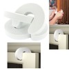 4 Foam White Door Guards Finger Protector Jammer Stopper Baby