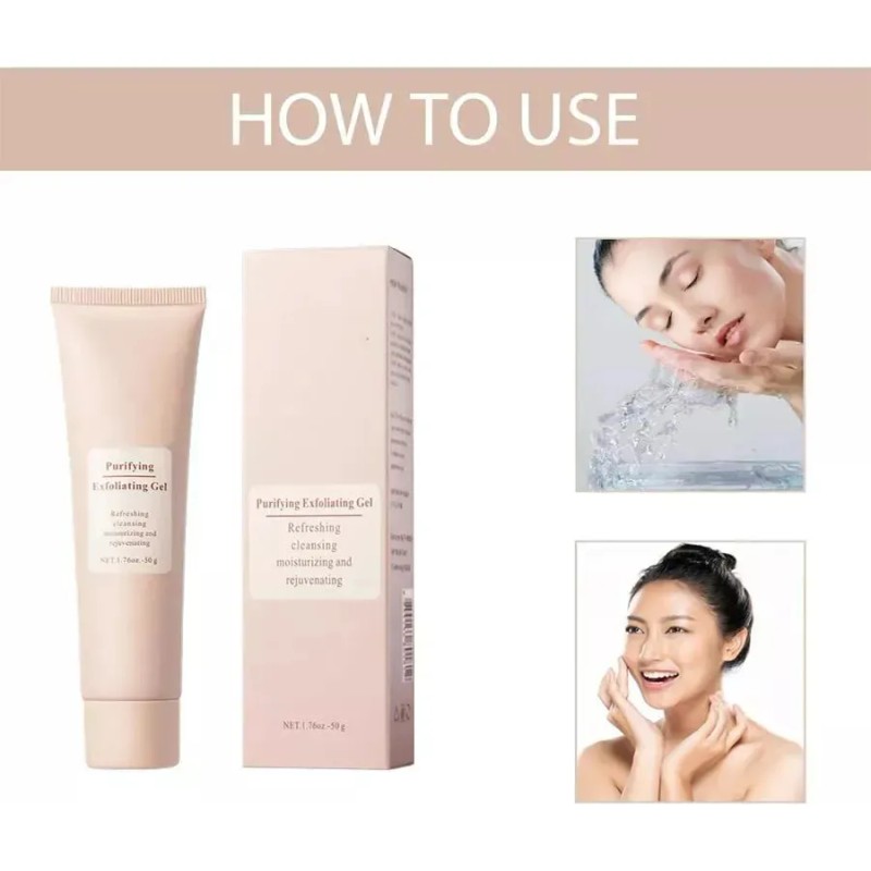 Gel Purificador Para Exfoliar, Purificador Para Exfoliar El