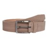 LLOYD Leather Belt W110 Taupe, taupe