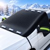Magnetic Windshield Snow Cover for Winter Car Protection – PVC