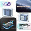 Mini Split Cover for Outdoor Units,38.2"L x 17"W x 32.7"H,AC