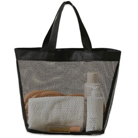 DOLRRCM Mesh Shower Caddy Portable for College Dorm Room Essentials, Small Shower Tote Toiletry Bag Basket, Quick Dry Hanging Organizer for Bathroom, Gym, Camp, Travel, Cruise, Beach