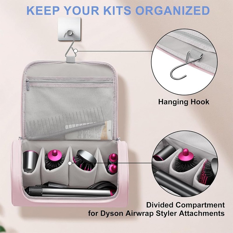 Estuche de Viaje compatible with Dyson, Funda de Viaje Portátil