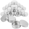 SHUESS Pack of 35 Aluminium Empty Containers, 40 ml Round