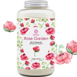Ollebien 올레비엔 바스&마사지 솔트 1kg 로즈가든 입욕제 [04-올레비엔솔트1kg-로즈가든] Olevien Bath & Massage Salt 1kg Rose Garden Bath Additive [04-OlevienSalt1kg-RoseGarden]
