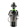 Handmade Fireman Metal Wine Bottle Holder