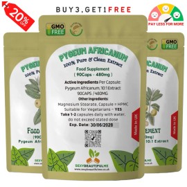 SBM Pygeum Africanum Capsules 4800mg-Prostat - 90Caps