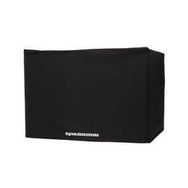 DigitalDeckCovers Printer Dust Cover for HP LaserJet Pro P1006 / P1009 / P1102W / P1109W Printers [Antistatic Protector, Water-Resistant, Heavy Duty Fabric, Black]