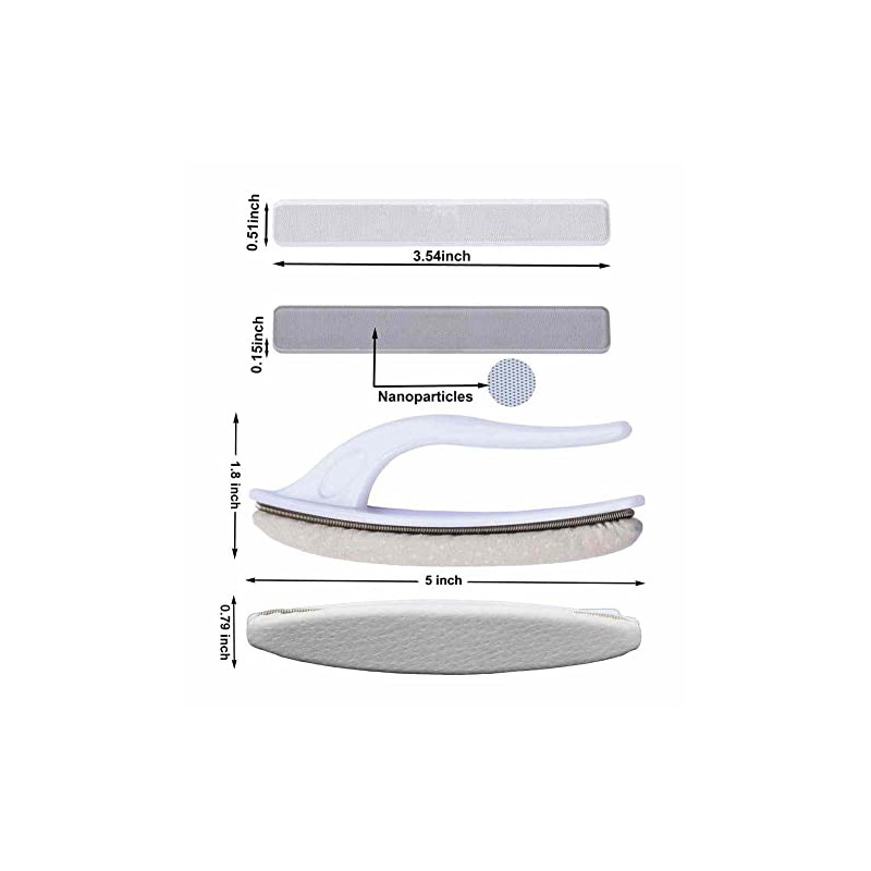 Búakso - Buffers de uñas naturales para uñas artificiales, uñas