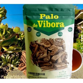 Gabio Green Palo De Vibora Natural Herbs, Arbol de la Vibora Te, Palo De Vibora Raiz - 2 oz