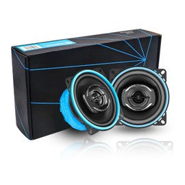 RECOIL RCX694 Echo Series 4-Way 6X9-Inch Car Audio Coaxial Speaker System with Grilles, Sold in Pairs