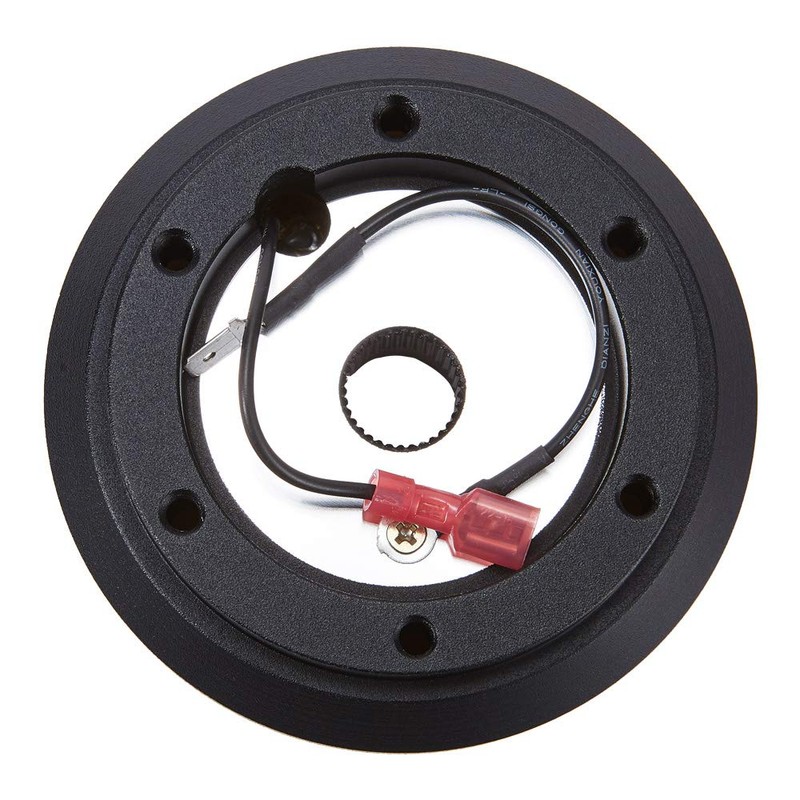 KYOSTAR Black Aluminum Steering Wheel Short Hub Adapter Quick Release