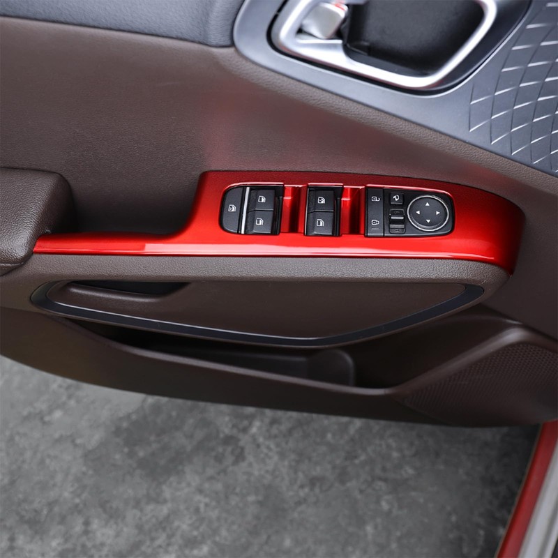 5P Side Door Lock Lift Control Button Frame Panel Protective