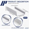 Yaocom 20 Pcs Window Screen Pull Tabs Window Screen Spline