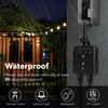 BN-LINK Outdoor Light Timer, Dusk to Dawn Light Sensor Timer,