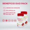 Duo Pack Granagard Omega Cáps Nanotecnología Cápsulas Aceite Semilla Granada