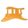 SSH Guitar Pick Guard Aluminum Alloy Orange Electric Guitar Pickguard