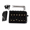 Headless Guitar Bridge Tailpiece Fixed 6 String Electric Guitars Roller
