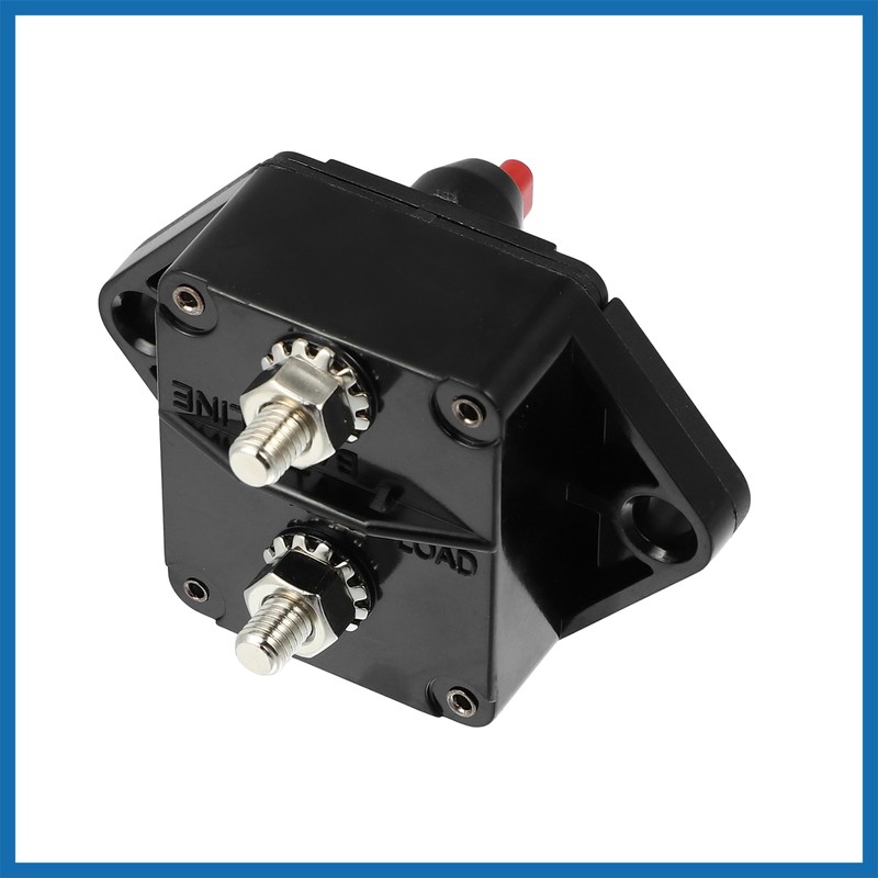 A ABSOPRO Car Circuit Breaker 120A Waterproof with Reset Fuse
