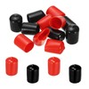PATIKIL 19mm Round Rubber Caps, Pack of 12 Vinyl Screw