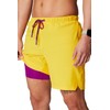 Fabletics Men's The One Short (Lined), Training, Swimming, Lightweight, Quick-Dry,