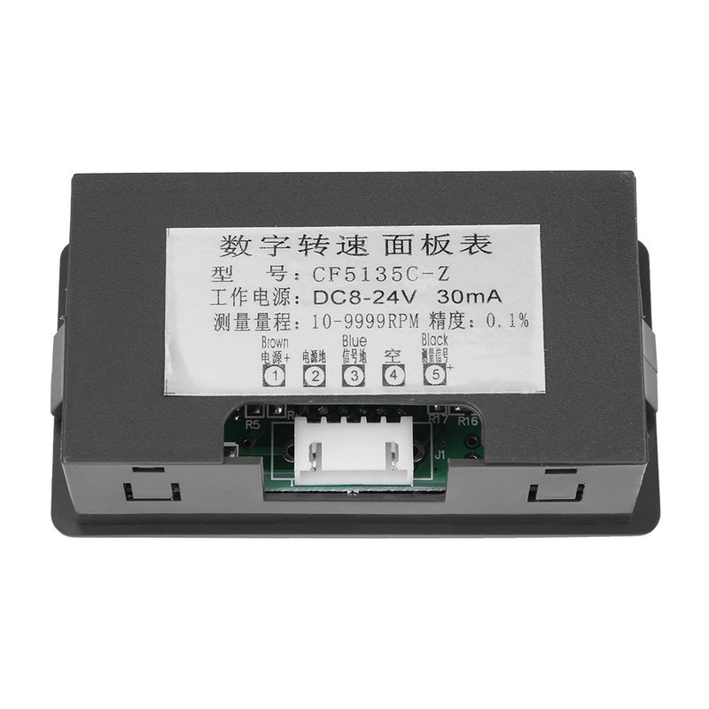 WINGONEER 4 Digit Tachometer Speed Display Speedometer + Proximity Sensor