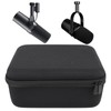 Dynamic Microphone Hard Case Waterproof Protective Carrying Storage Bag for