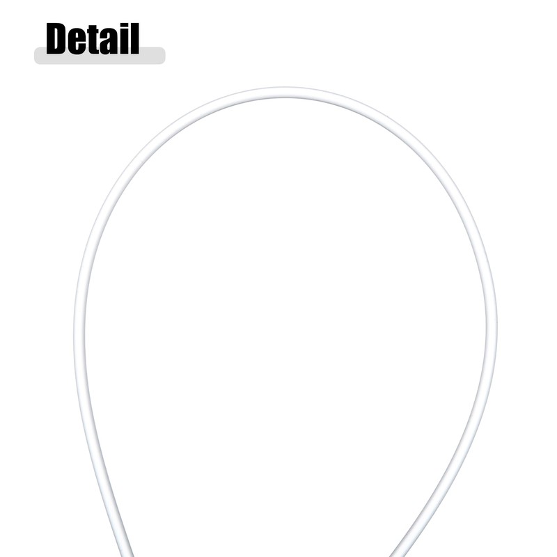 X AUTOHAUX 5mm 0.2" 2m 6.56ft Universal PMMA Plastic Optic