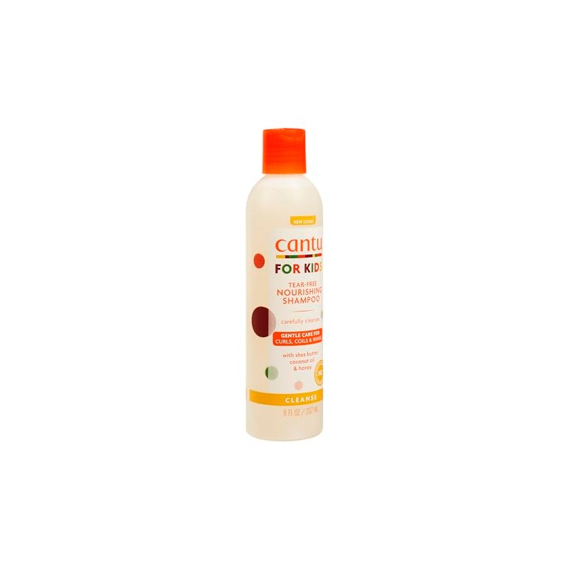 Cantu Care for Kids Tear-Free Nourishing Shampoo, 8 Fluid Ounce