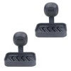 VirtuGro 2Pcs Suction Soap Dishes for Shower Soap Holder No