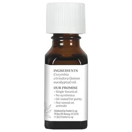 Aura Cacia Aura Cacia Pure Lemon Eucalyptus Essential Oil | 0.5 fl. oz. | Corymbia citriodora