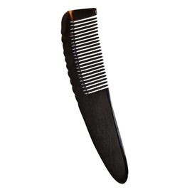 OATIPHO Natural Buffalo Horn Static Fine Tooth Comb for Hair and Beard Grooming Versatile Design for All Hair Lengths Safe Natural Material for Men Women and Families