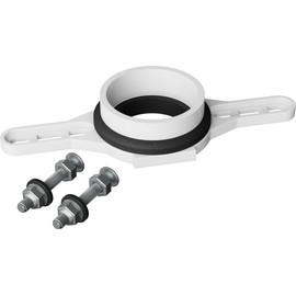 PROFLO PFPHUFK 2" PVC Horizontal Hub Urinal Flange Kit - White