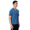 Magnetic Buttons Post Shoulder Surgery Recovery Shirt for Men V-Neck