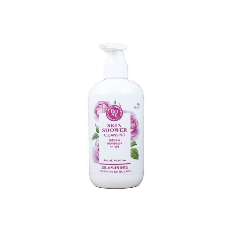 Man Holding Flowers 190SBS91 Rose Skin Shower 500ml / 꽃을든남자