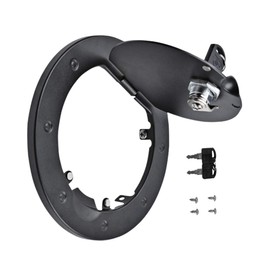 KACEPAR Locking Fuel Tank Cover, 2007-2018 Compatible with Jeep Wrangler JK & Unlimited, 2-door 4-door, Black Plastic Metal