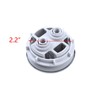 T Tulead Toilet Button Dual Push Flushing Toilet Tank Button