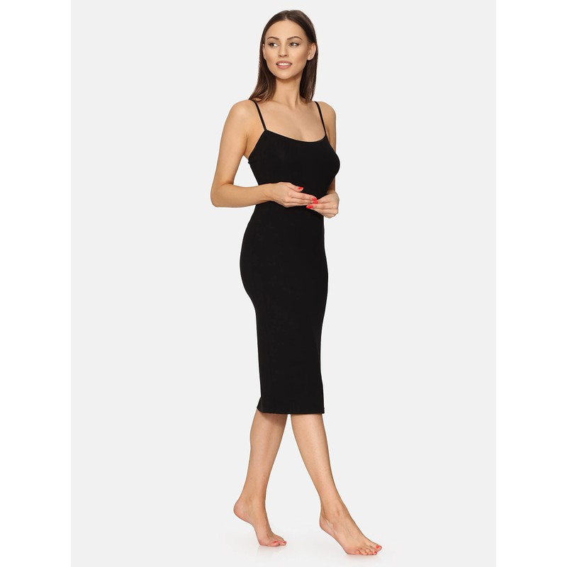 Merry Style MS10-402 Women's Knee-Length Petticoat Midi Length Adjustable Straps,
