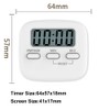 Kitchen Timer, INRIGOROUS Digital Kitchen Timer Magnetic Countdown Stopwatch Timer