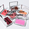 KYDA Powder Blush, Radiant Glow Face Blusher, Blendable Formula, Lasting