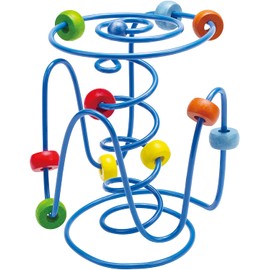Hape Award Winning Spring-A-Ling Wooden Bead Maze