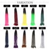[TefuRe] Braided Hair Extension Ponytail Clip-on Hair Kids Dance Easy