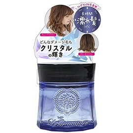 Lugra Nature Crystal Oil Jelly Hair Oil, White Flowers, 1.8 oz (50 g) x 1