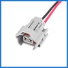 VekAuto Car Fuel Injector Adapter Cable Plug Female to Male