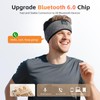 Sleep Headphones Bluetooth 6.0 Headband, 20H Playtime Headband Headphones with